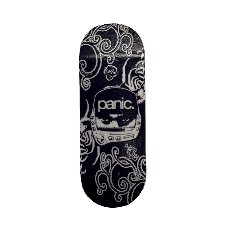 Panic Fingerboard Deck - Skull Cap