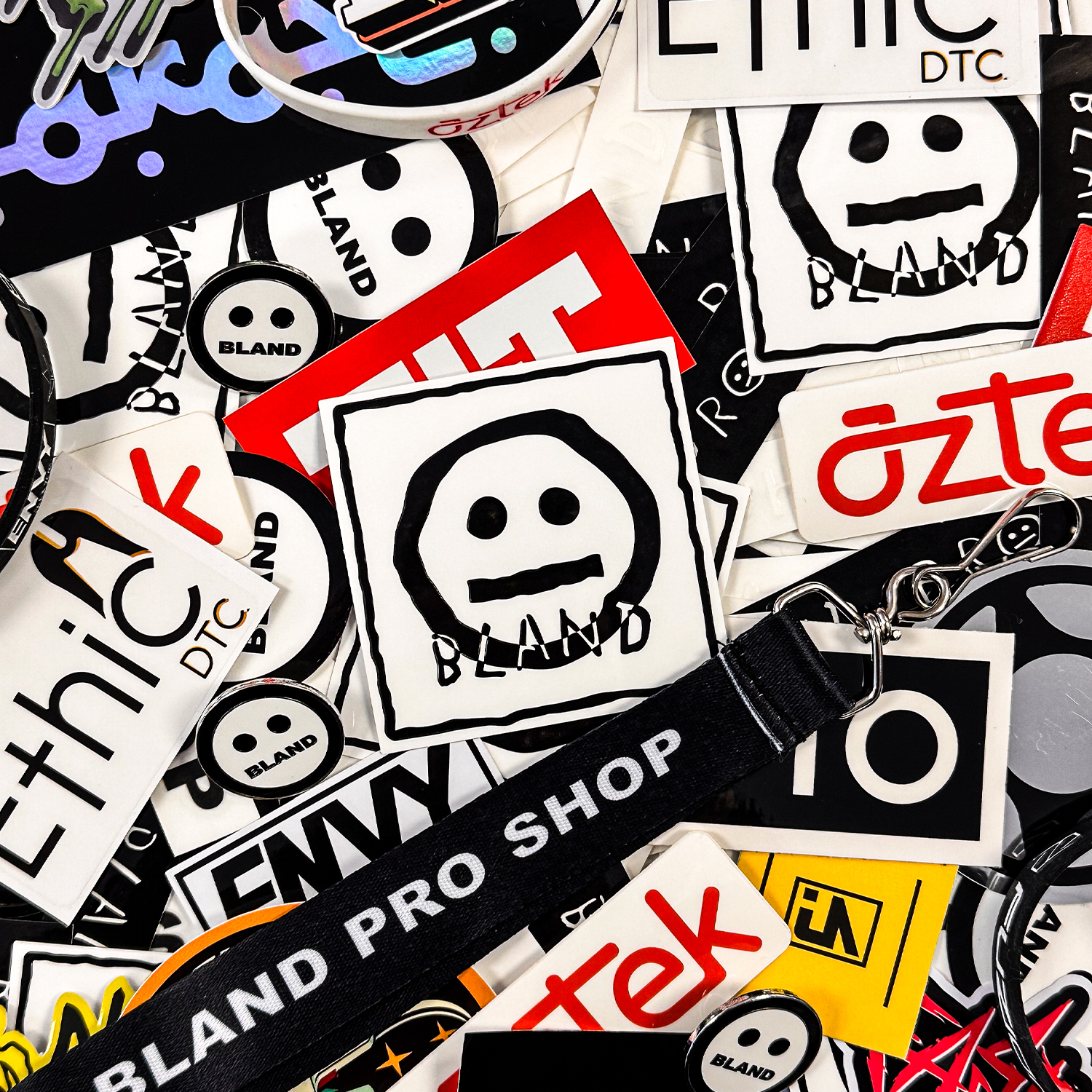 Bland Pro Shop Sticker Pack