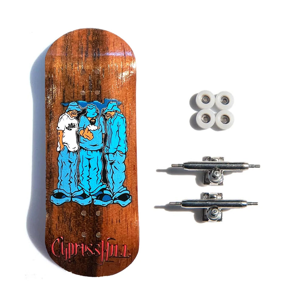 LC Boards x Cypress Hill Fingerboard 34mm Complete - Blunted