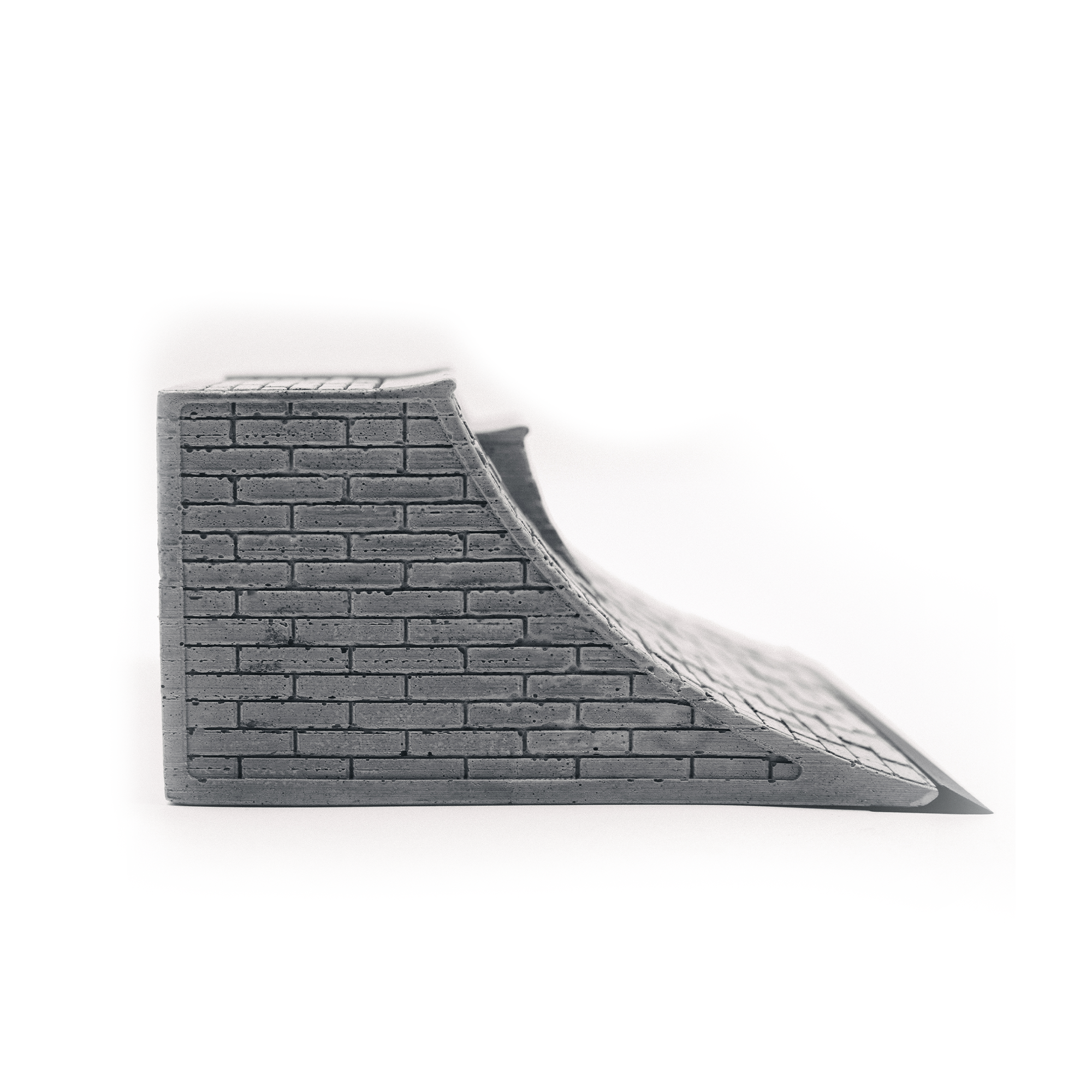 Bland Fingerboard Obstacle - Multi-Level Brick Quarter