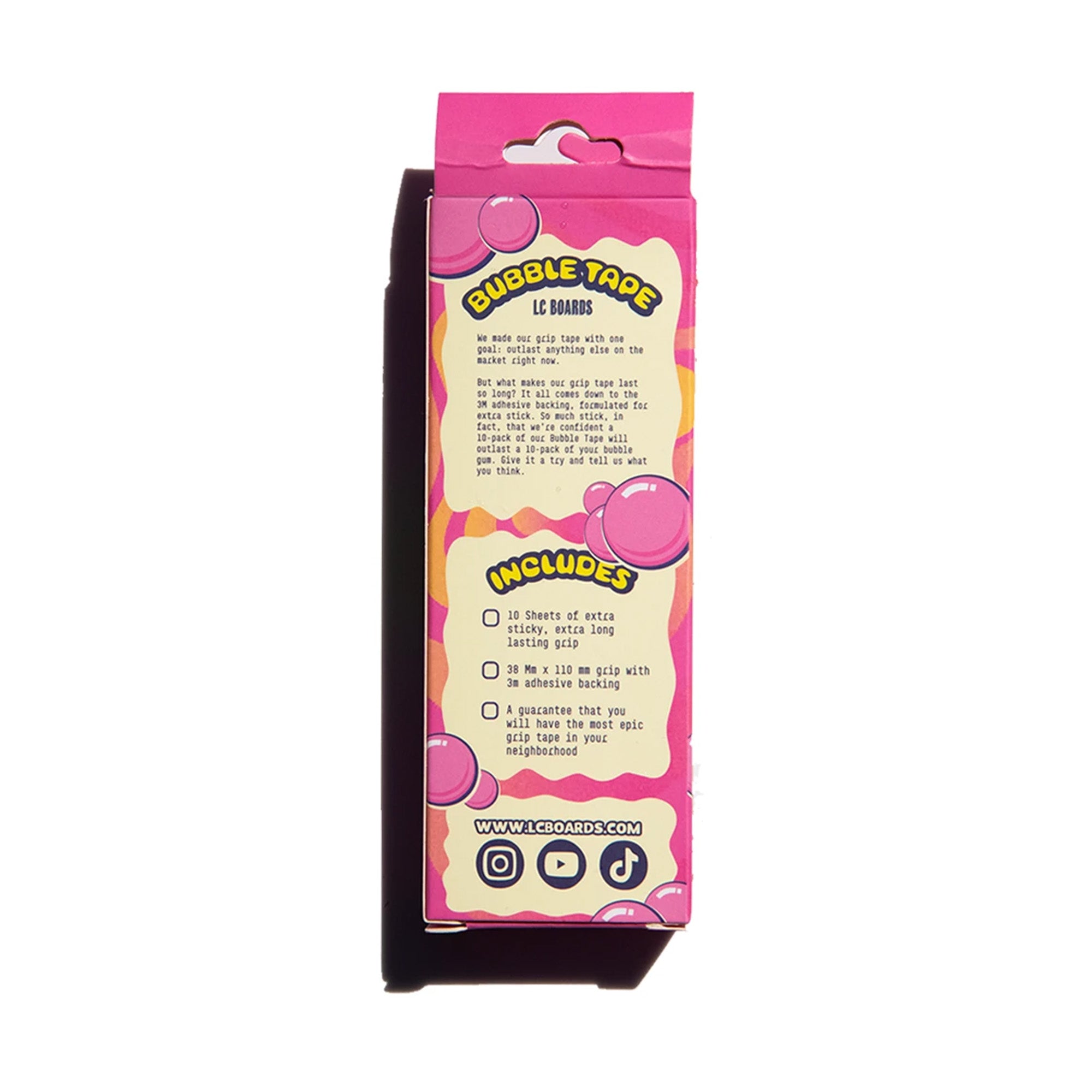 LC Boards Fingerboard Bubble Tape - 10 Pack
