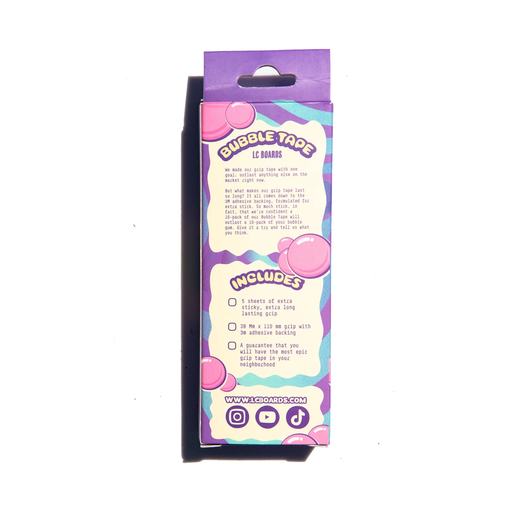LC Boards Fingerboard Bubble Tape - 5 Pack