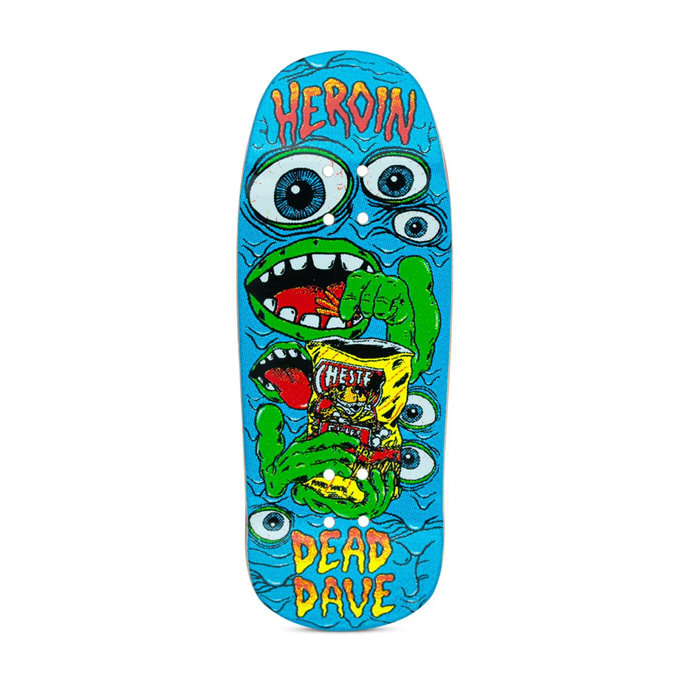 Chems x Heroin Skateboards Fingerboard Deck - Dead Dave