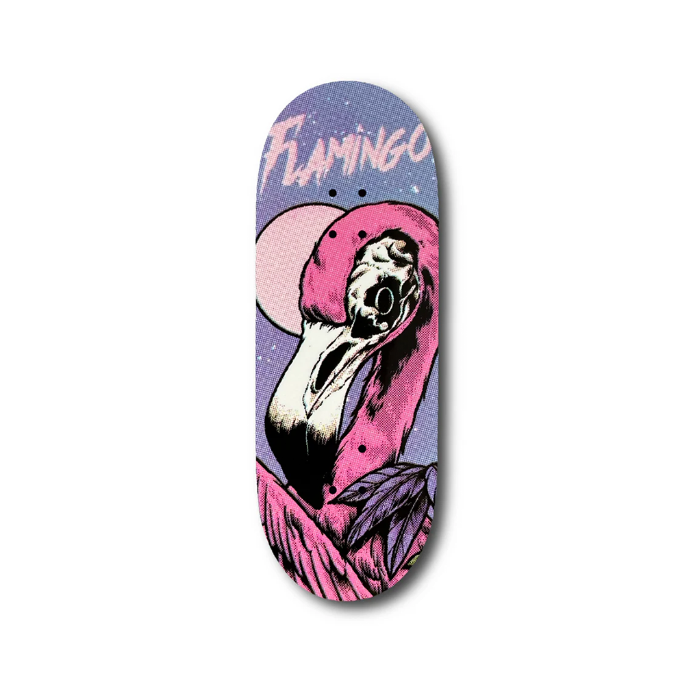 Chems Fingerboard Deck - Flamingo Pro Model