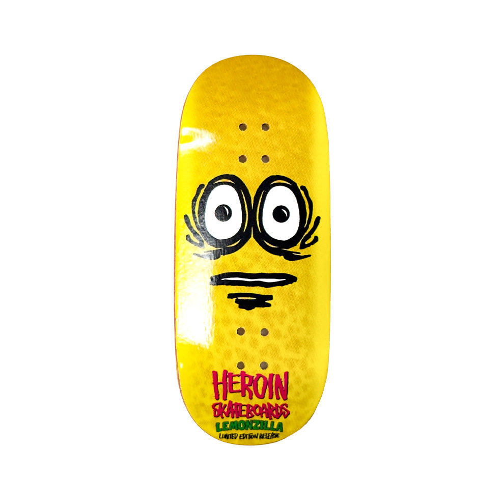 Chems x Heroin Skateboards Fingerboard Deck - LemonZilla