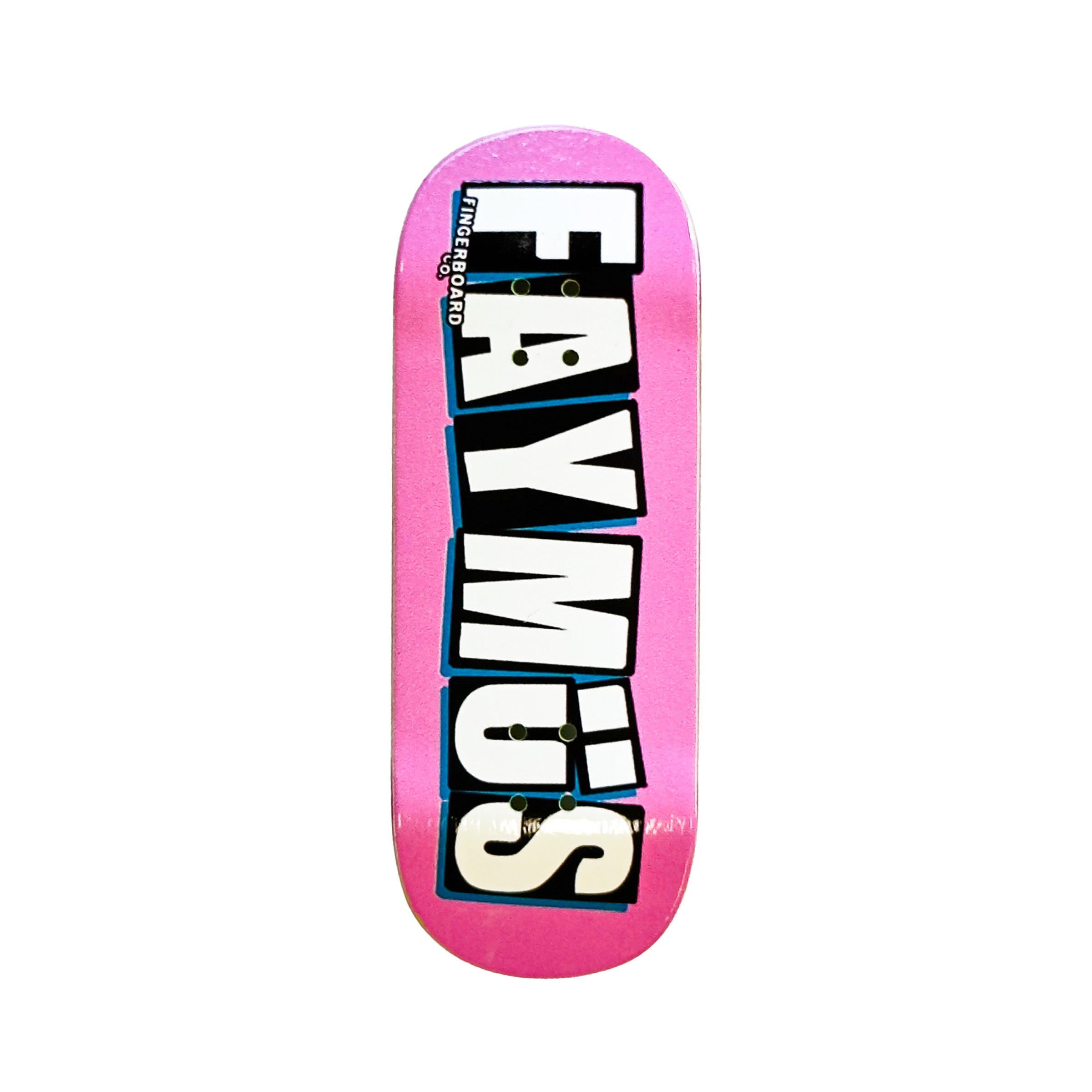 Faymus Fingerboard Deck - Avenue Pink