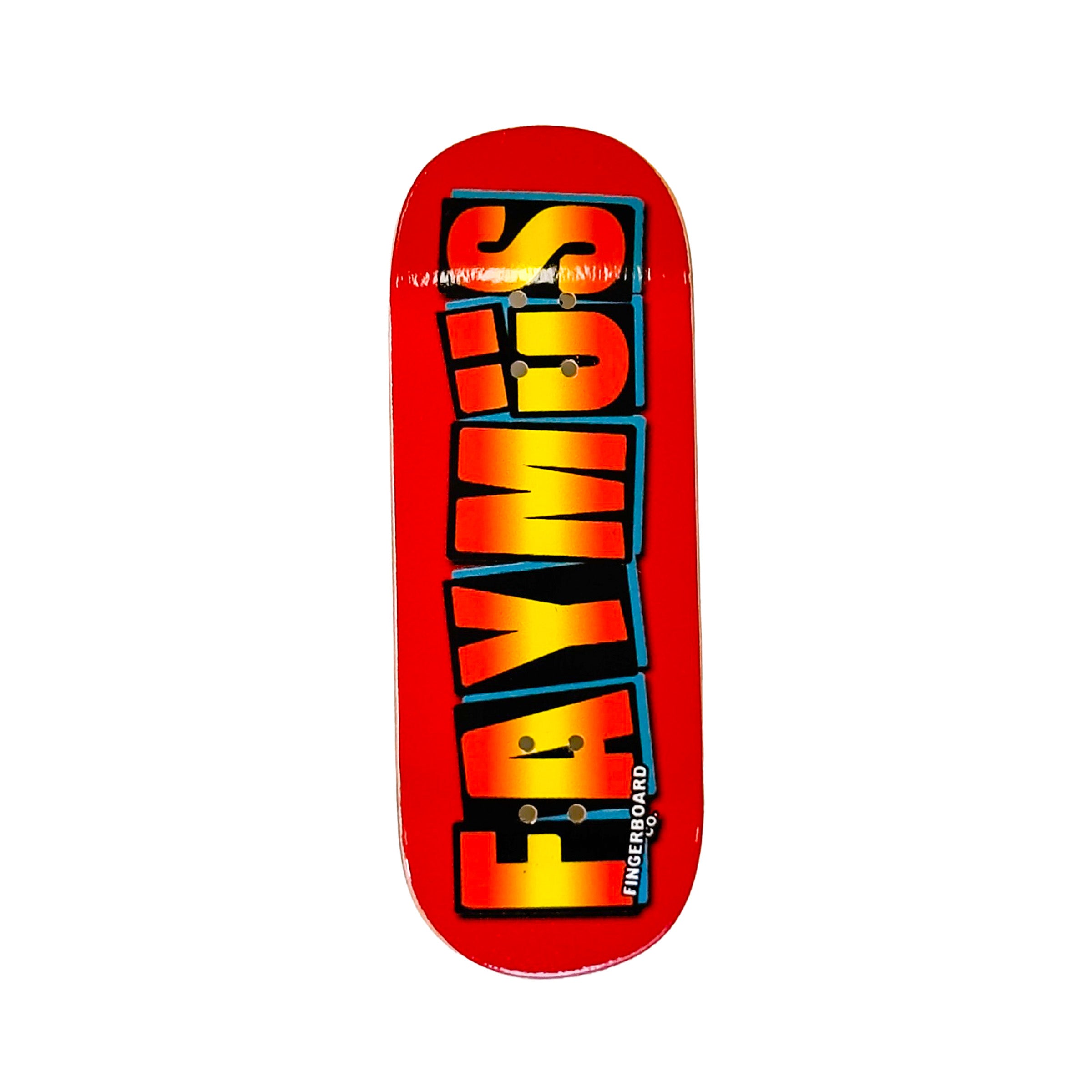 Faymus Fingerboard Deck - Fayker Fire