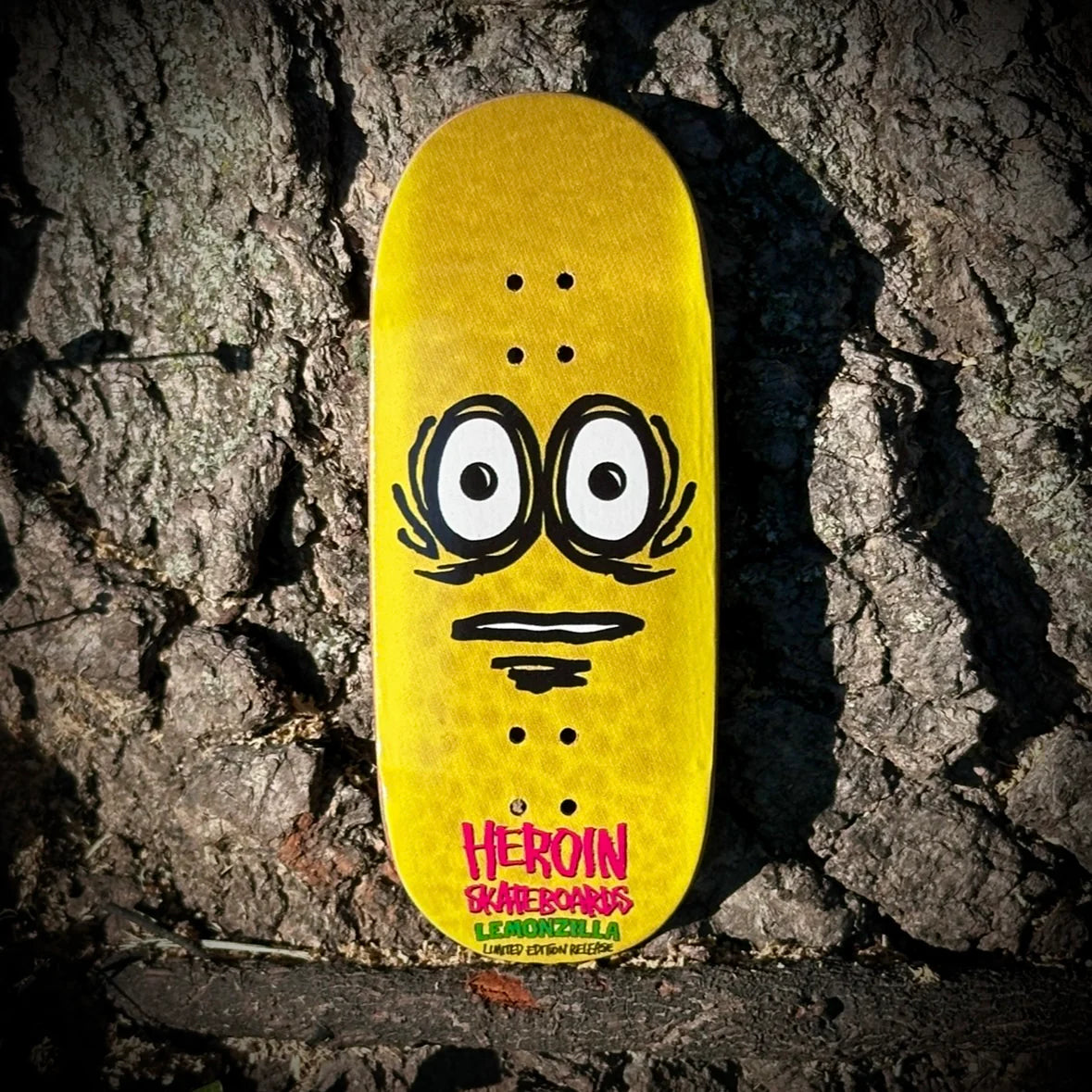 Chems x Heroin Skateboards Fingerboard Deck - LemonZilla