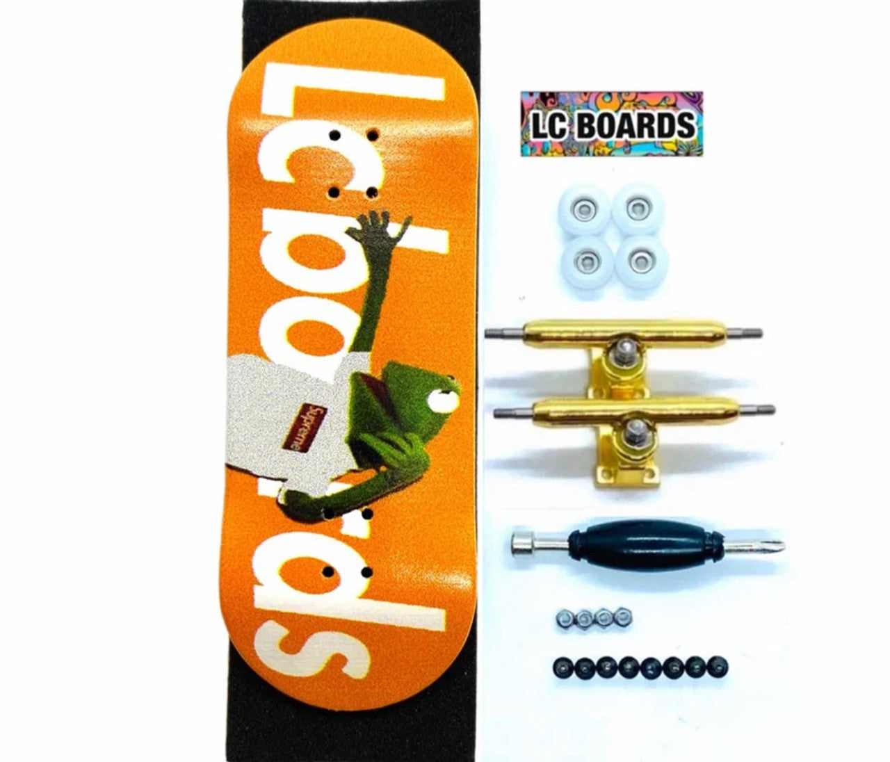 LC Boards Fingerboard 34mm Complete - Kermit