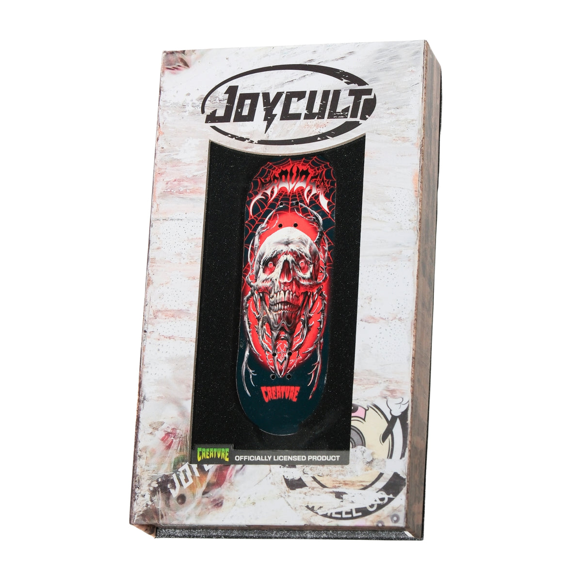Joycult x Creature Collab Fingerboard Deck - Provost Metal XX