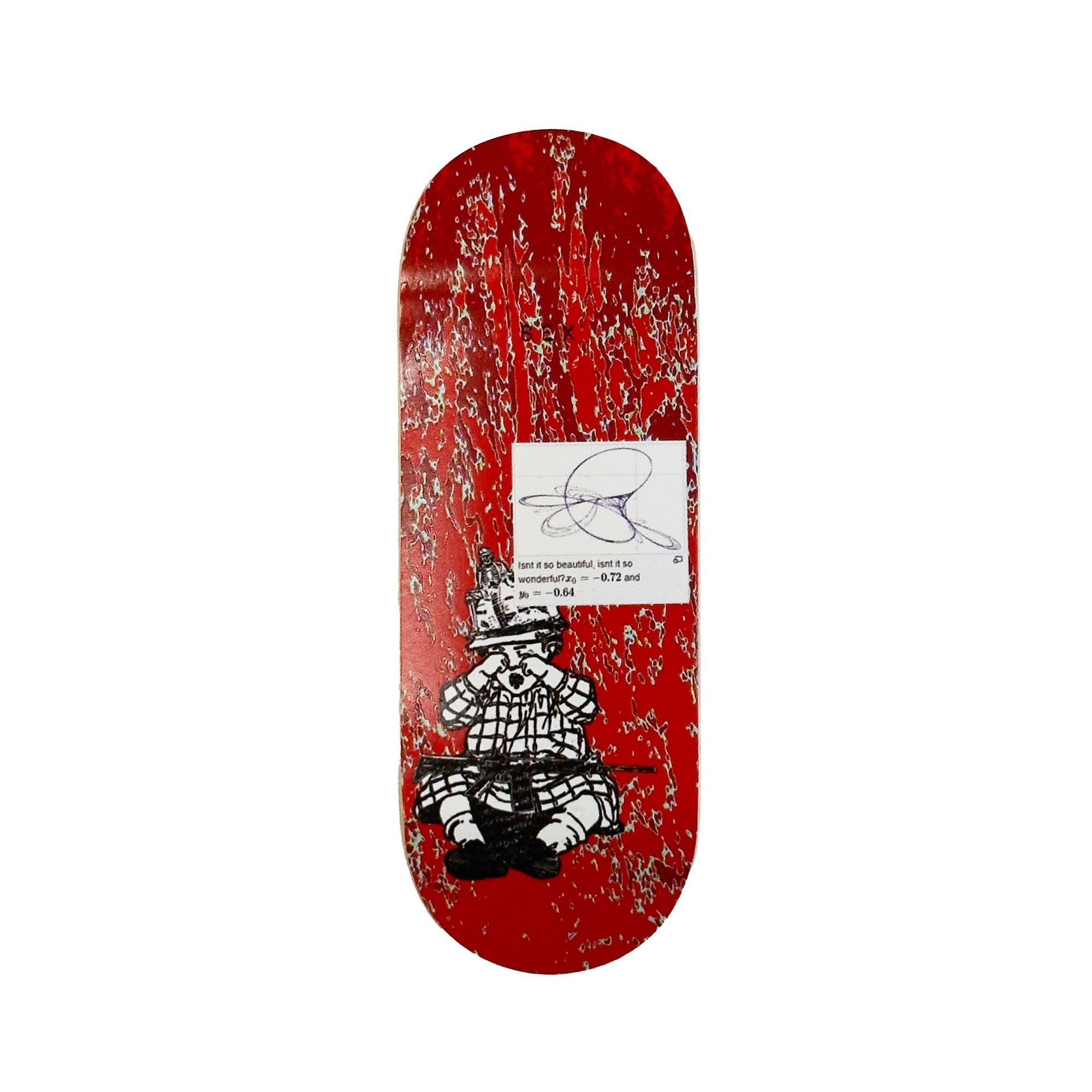 Panic Fingerboard Deck - Math Rocks
