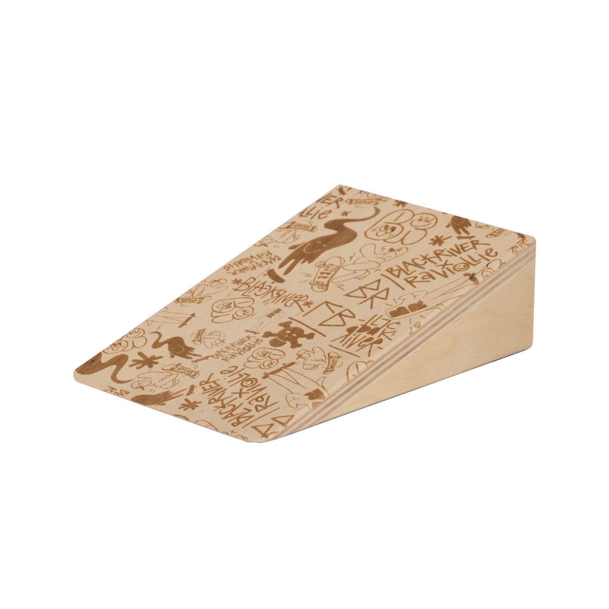 Blackriver Fingerboard Ramps - Pocket Kicker Raviollie Edition