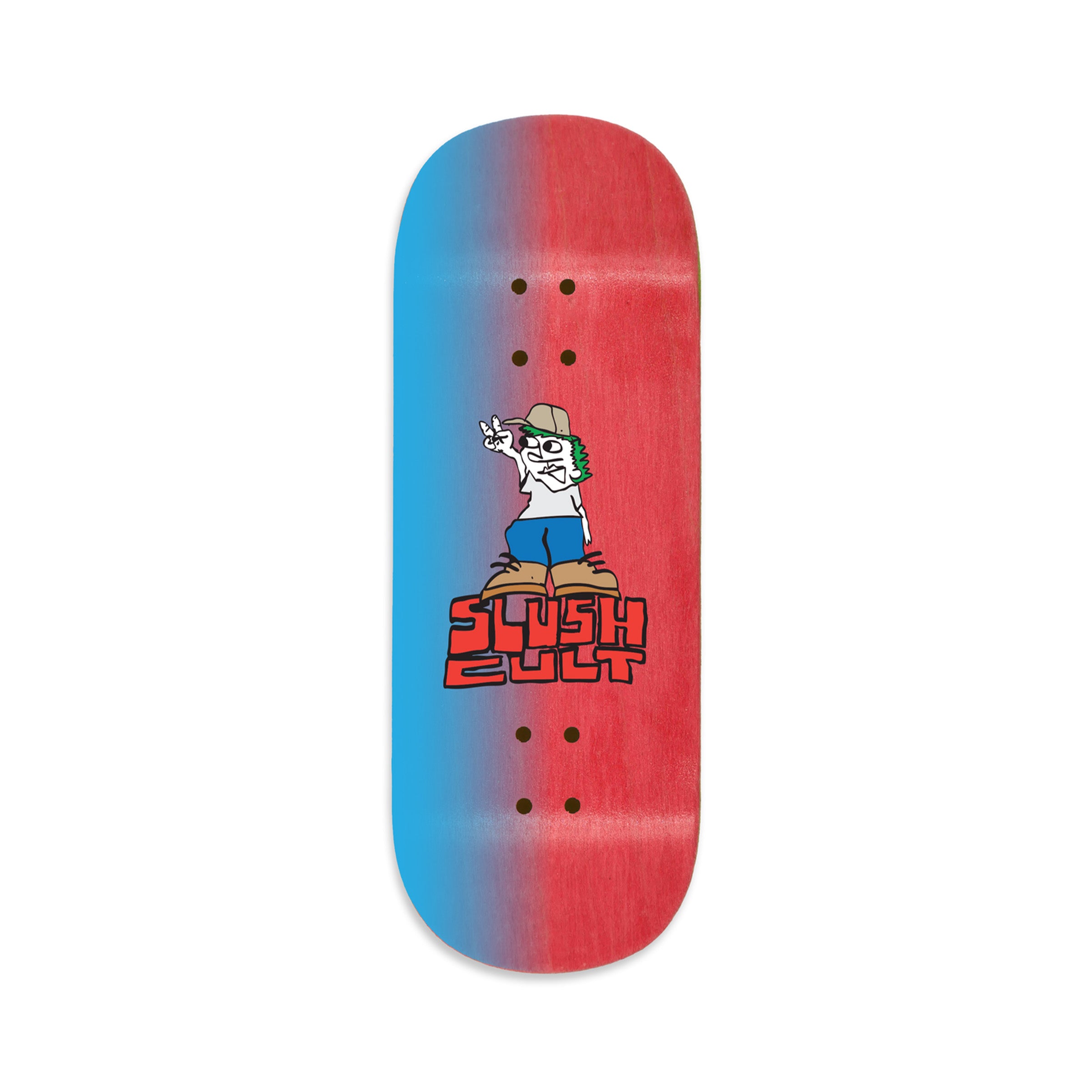 Slushcult x DK Fingerboard Deck - Dueces