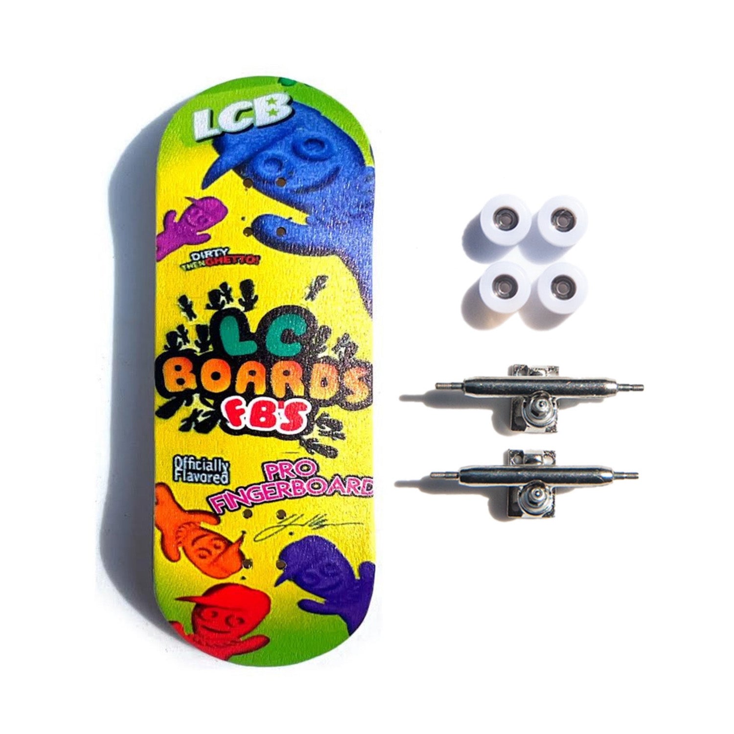 LC Boards Fingerboard 34mm Complete - Sour Patch