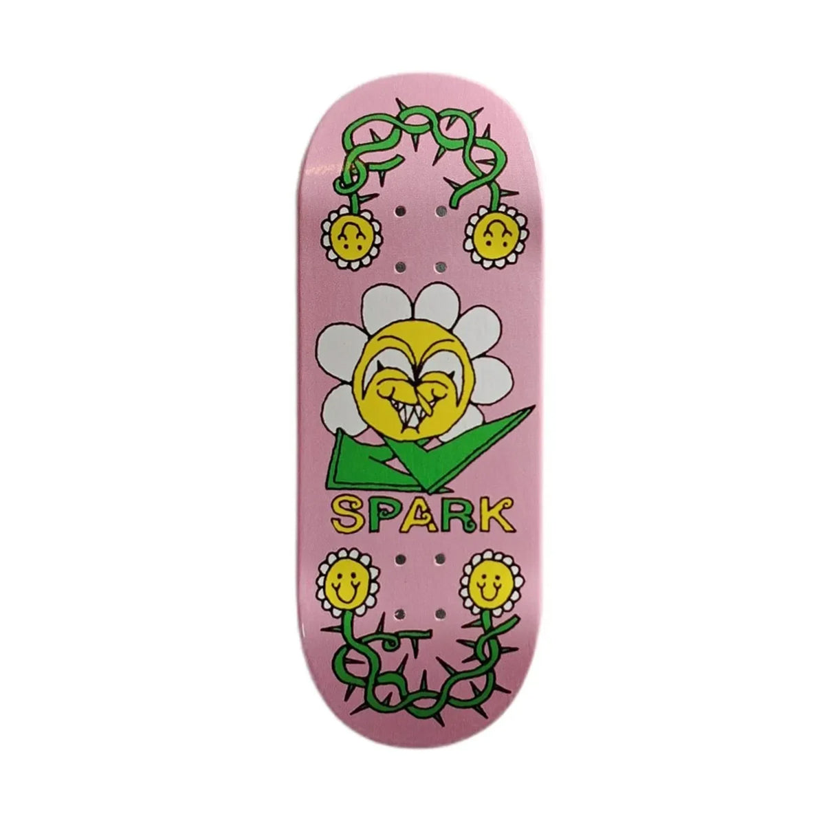 Spark Fingerboard Deck - Flower