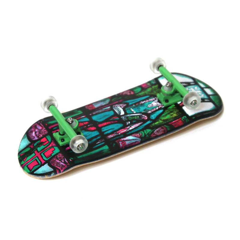 Teak Tuning Prolific Gen2 Fingerboard Complete - Queen Margaret Stained Glass
