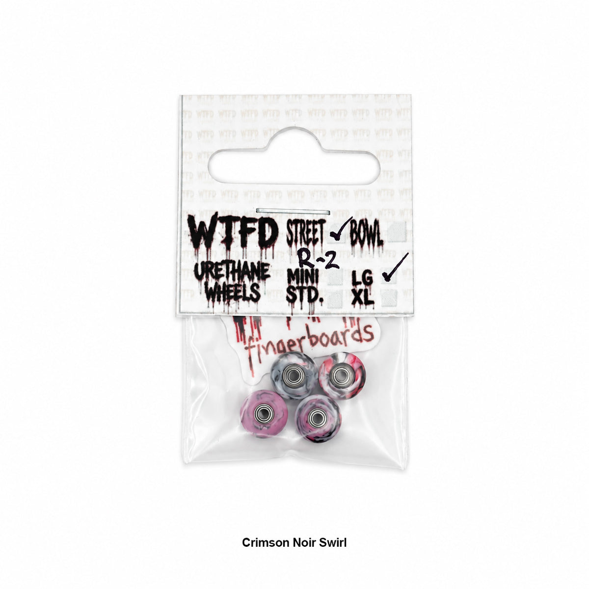 WTFD Fingerboard R2 Wheels