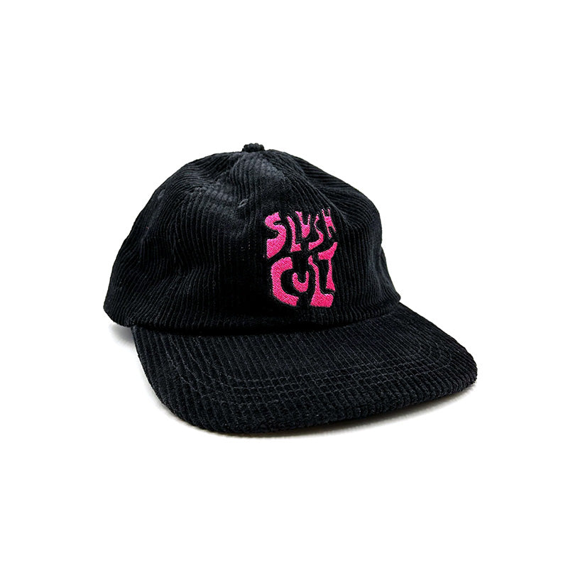 Slushcult Stack'em Corduroy Hat - Black