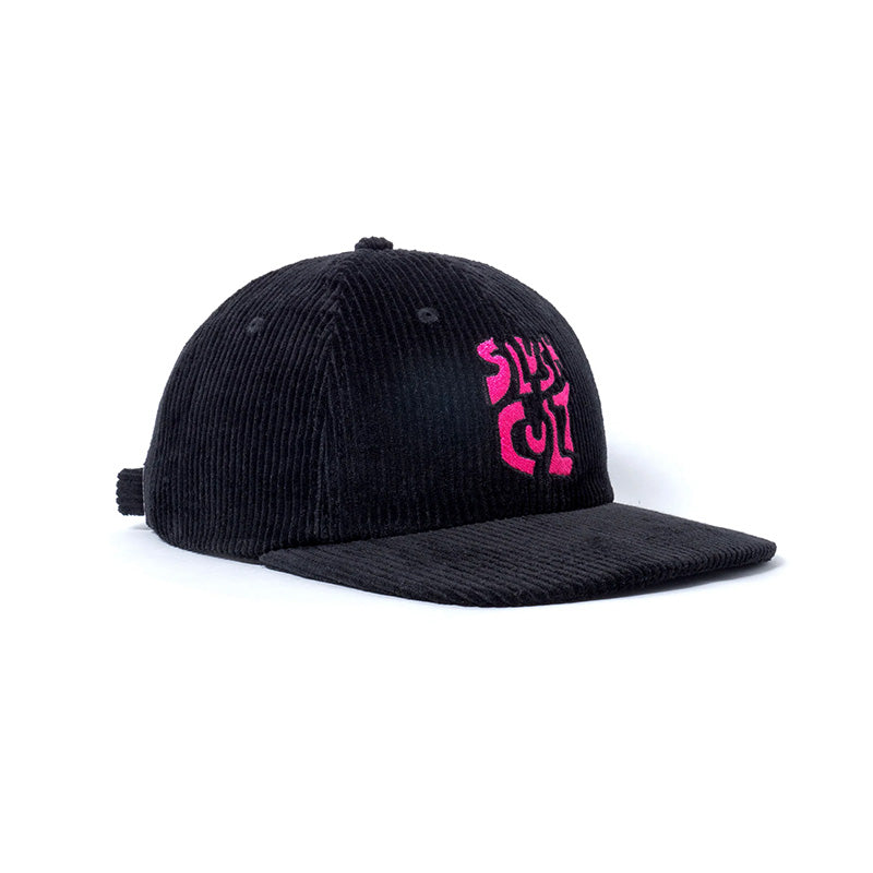 Slushcult Stack'em Corduroy Hat - Black
