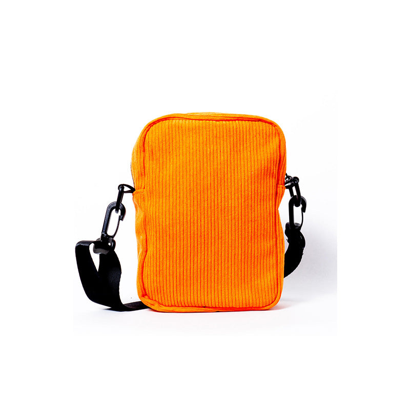 Slushcult Anywhere Corduroy Side Bag - Orange