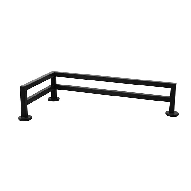 Teak Tuning Square L-Shaped Fingerboard Rail - 11"