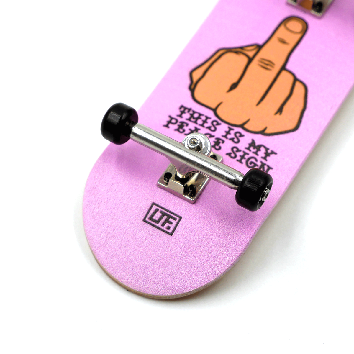 Slushcult x LTF Grom Fingerboard Complete - "My Peace Sign"