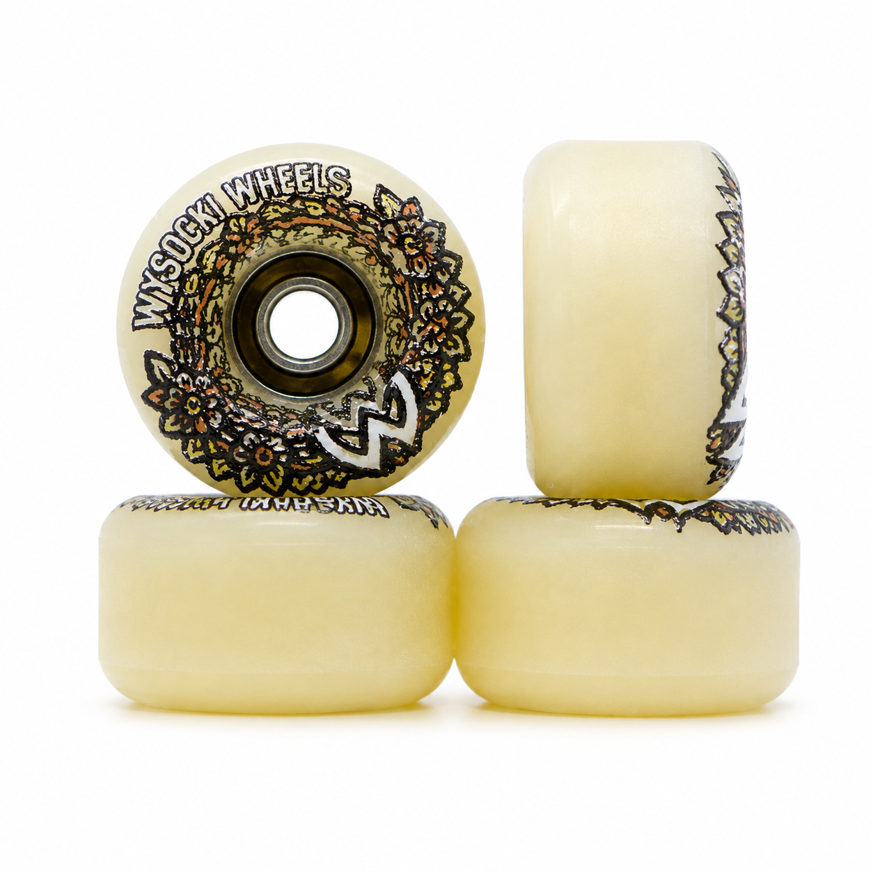 Wysocki Fingerboard Conical Graphic Wheels - 8.1mm