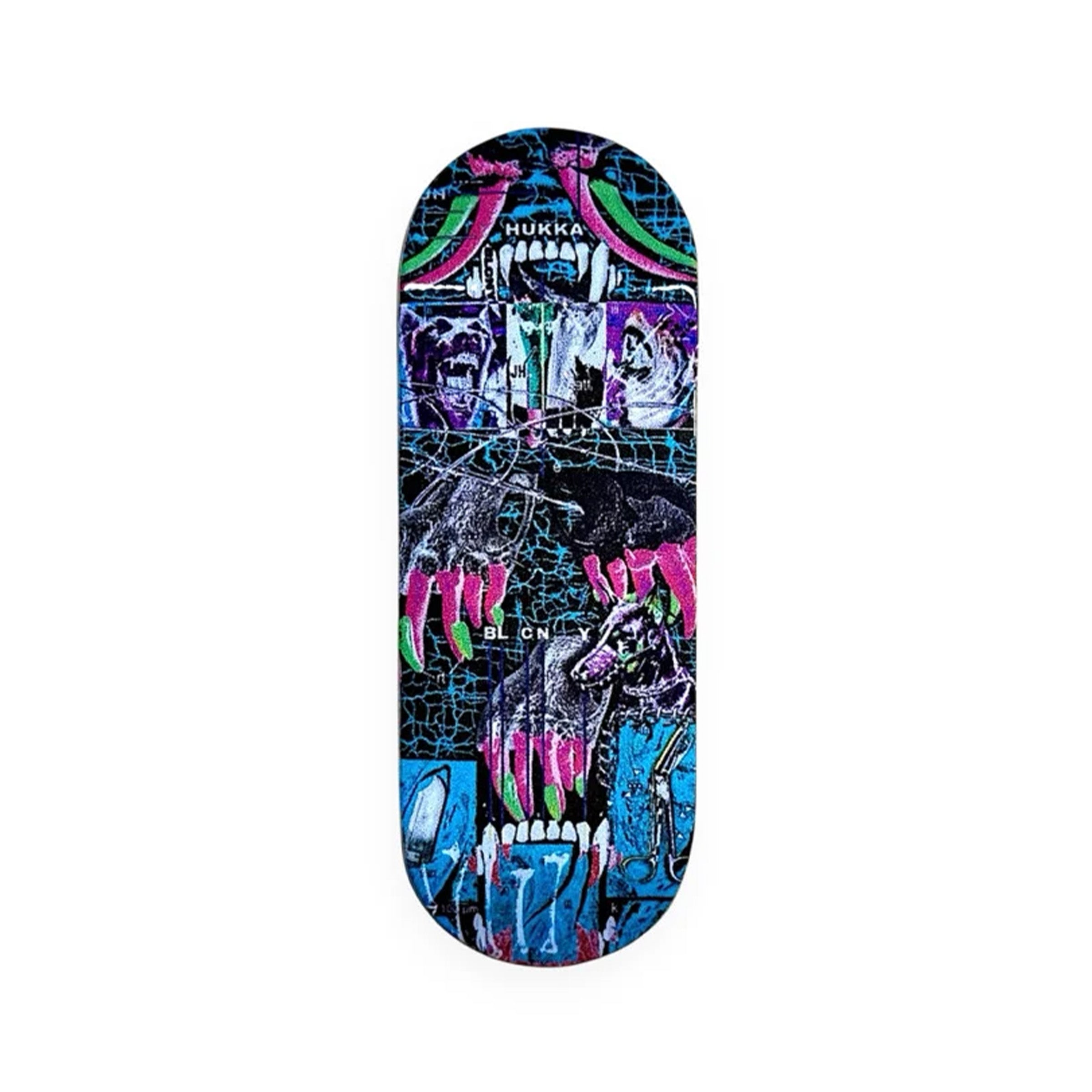 Blcny Fingerboard Deck - Tetanus (Turquoise)