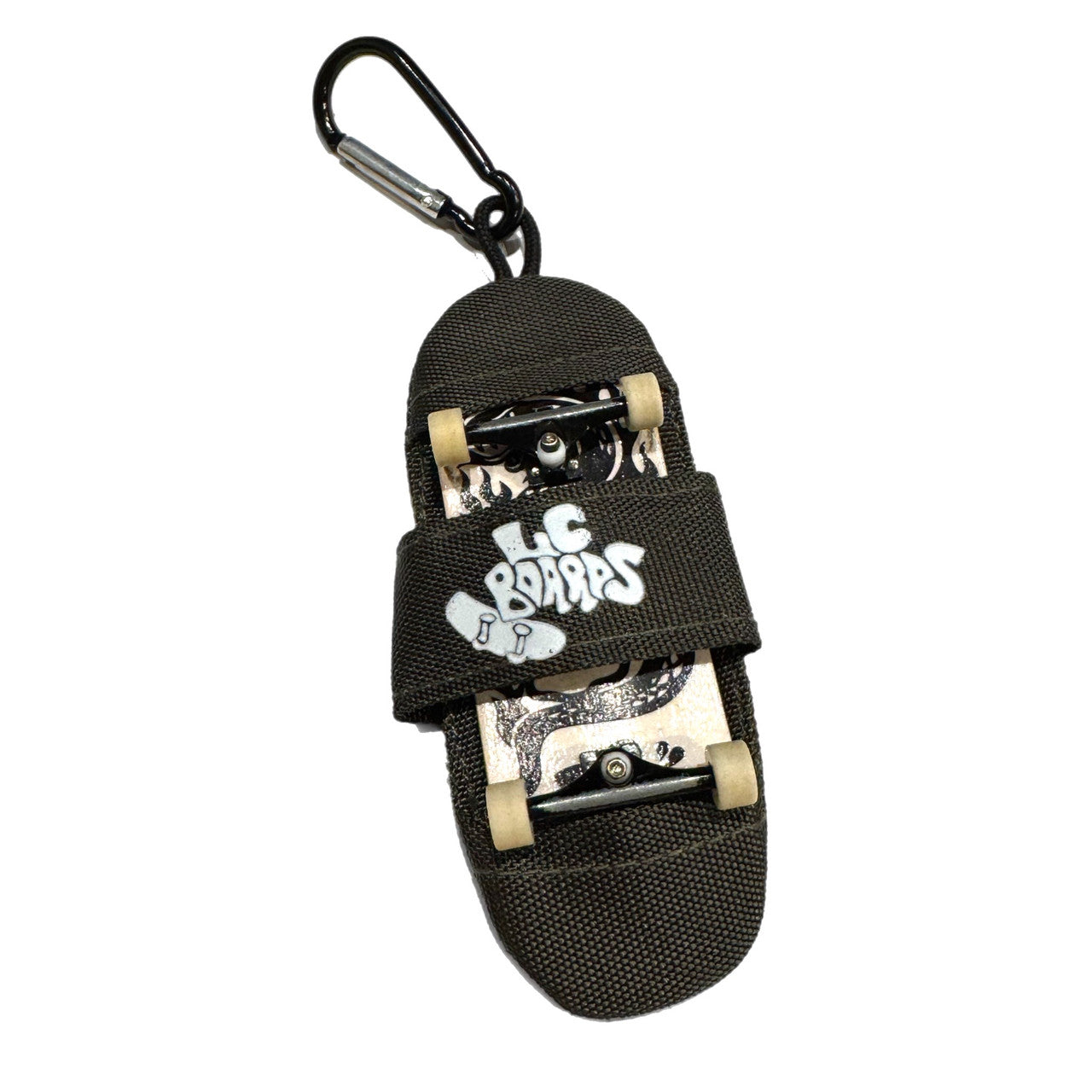 LC Boards Fingerboard Strap Bag Key Chain Holder