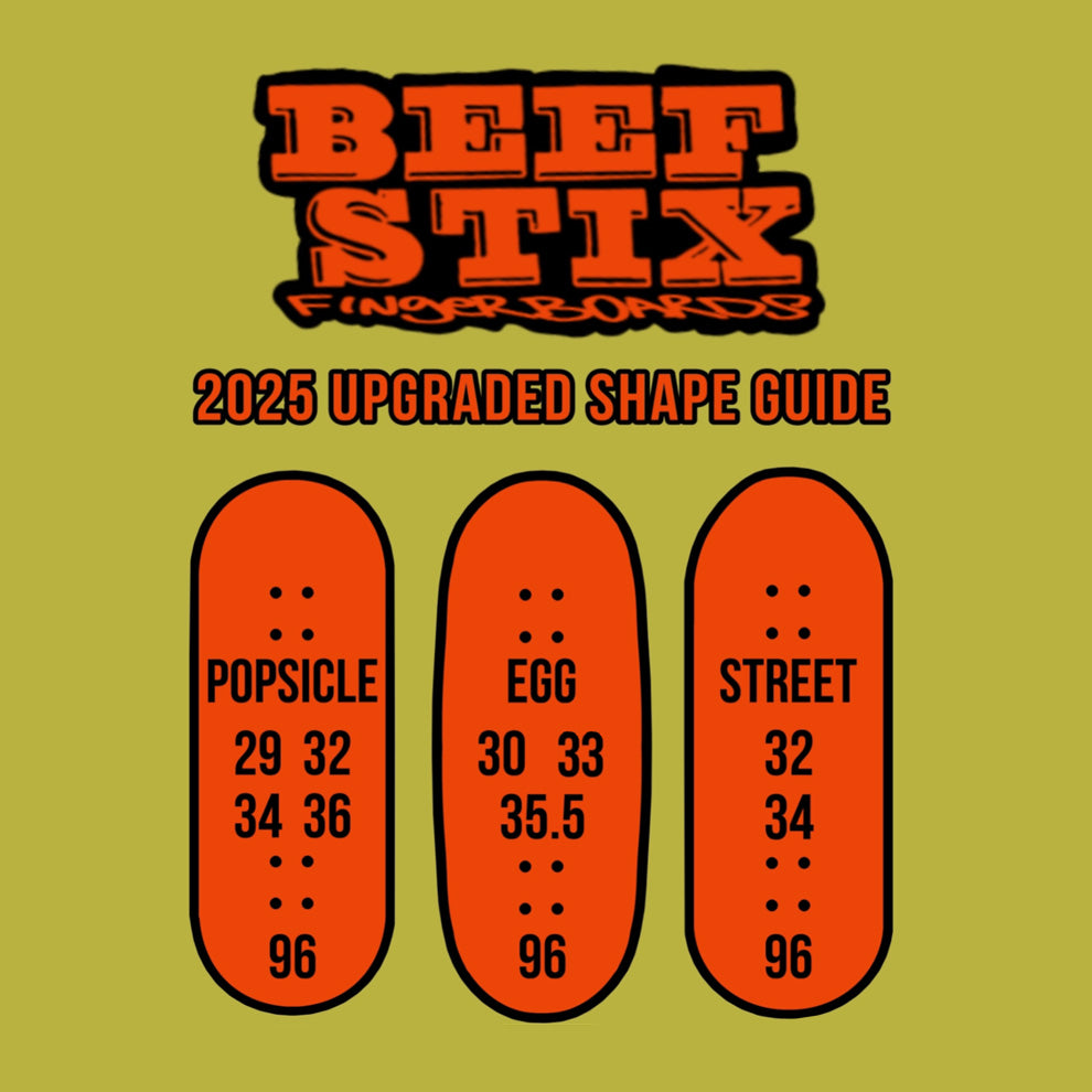 Beefstix Fingerboard Deck - JAWS