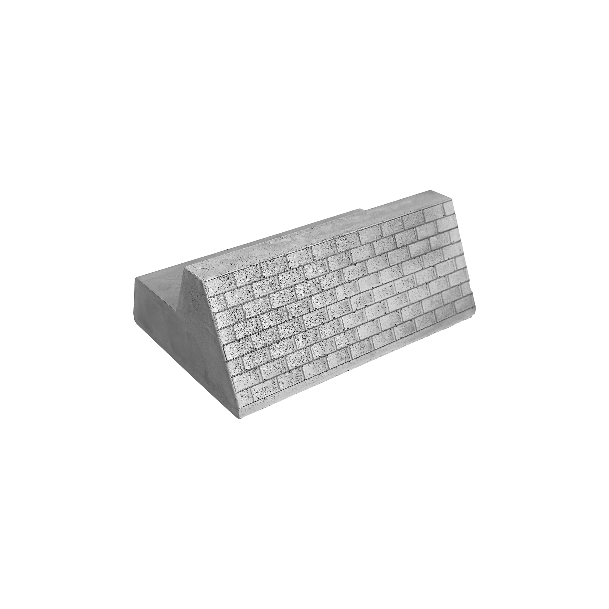 Bland Fingerboards Concrete Obstacle - Banked Bench