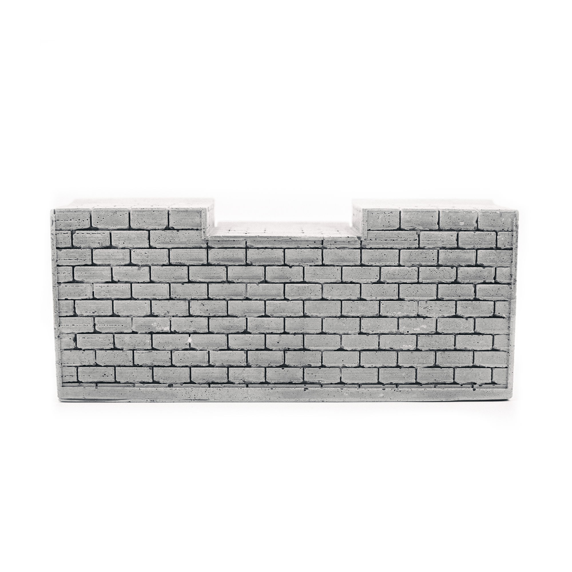 Bland Fingerboard Obstacle - Multi-Level Brick Quarter