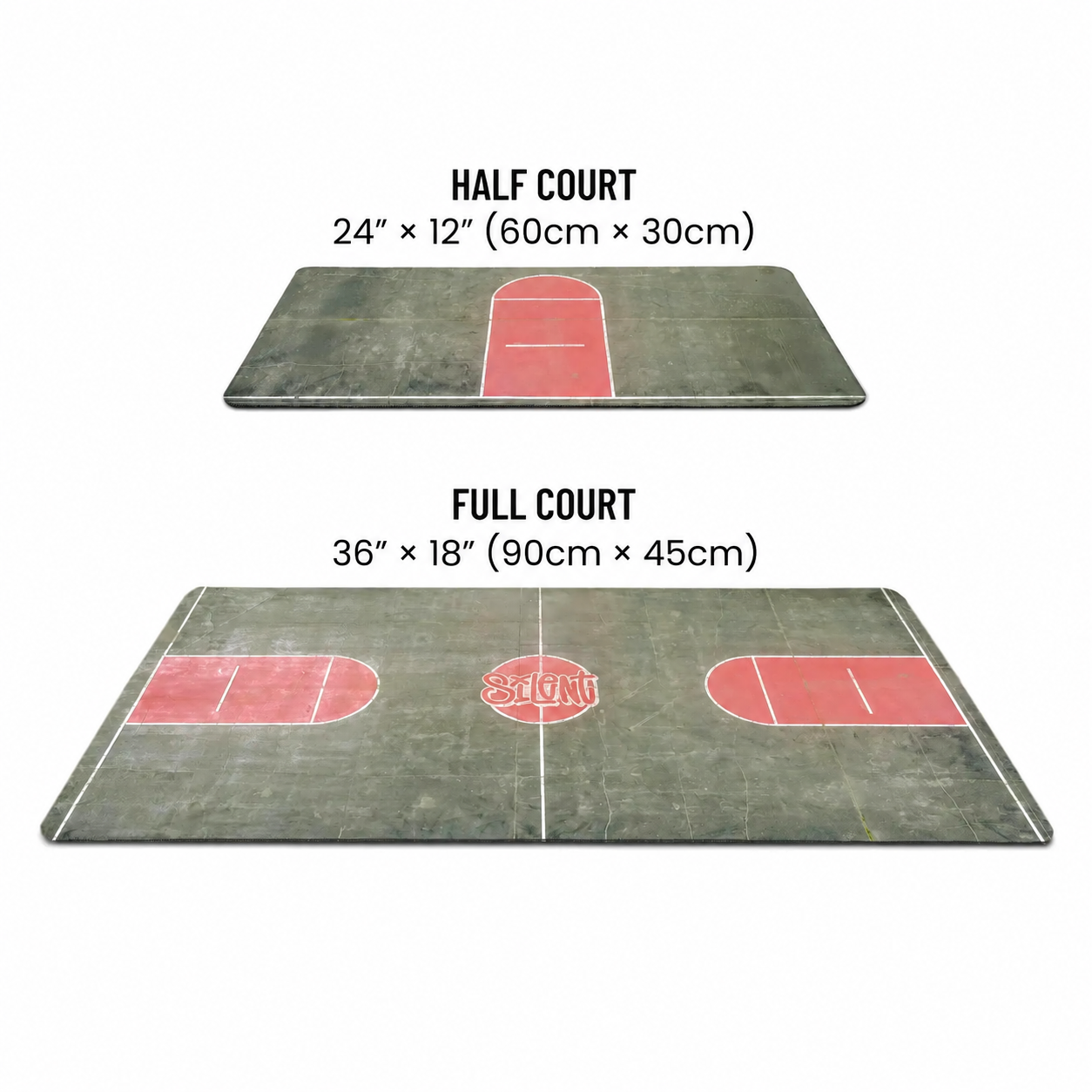 Silent Obstacles Silent Sidewalk Pad Fingerboard Surface - Full Court