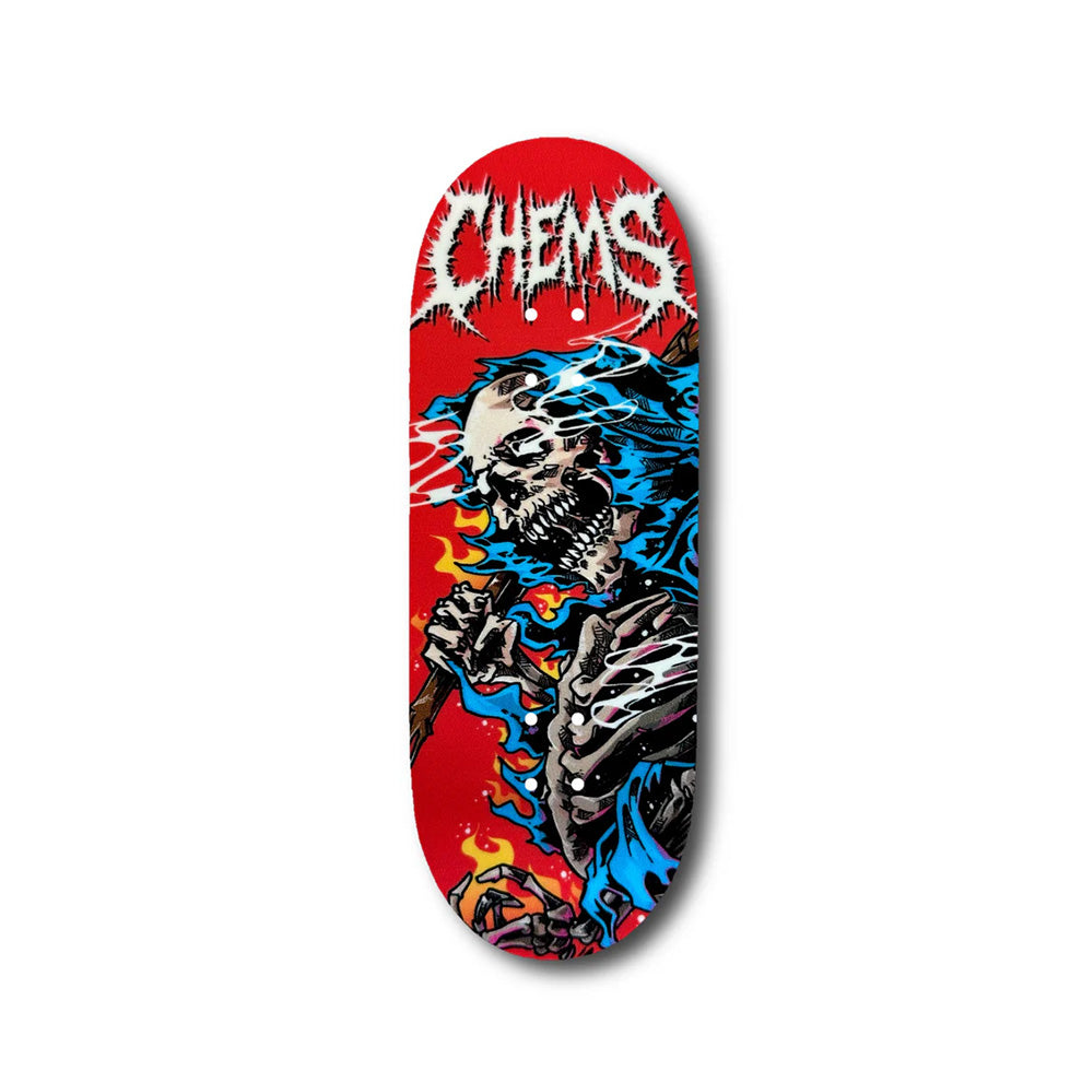 Chems "Fire Grim" Fingerboard Deck