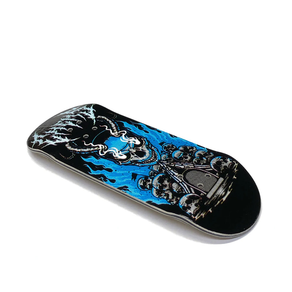 Chems "Grave Watcher" Fingerboard Deck - Blue