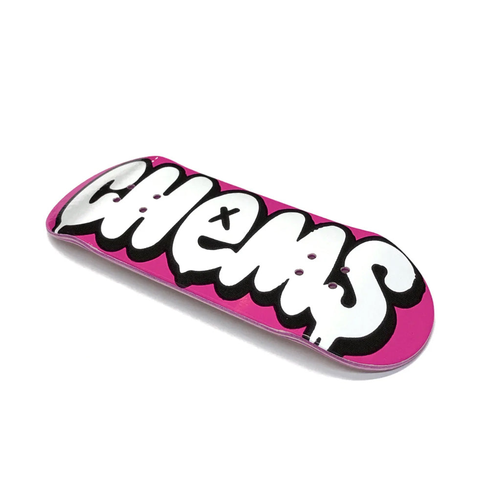 Chems "Bubbles" Fingerboard Deck - Pink