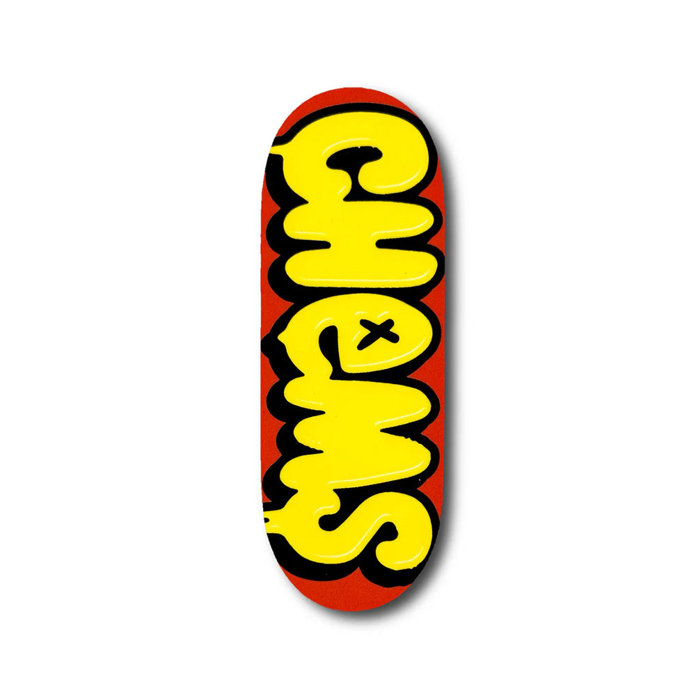 Chems "Bubbles" Fingerboard Deck - Red