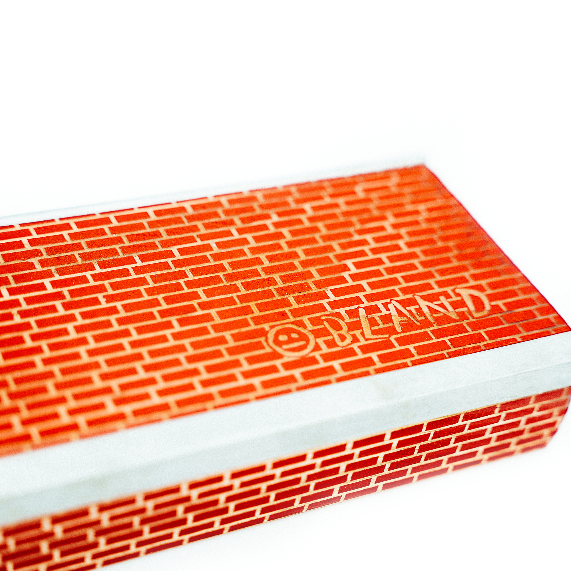 Bland Fingerboard Obstacle - Faux Brick Box