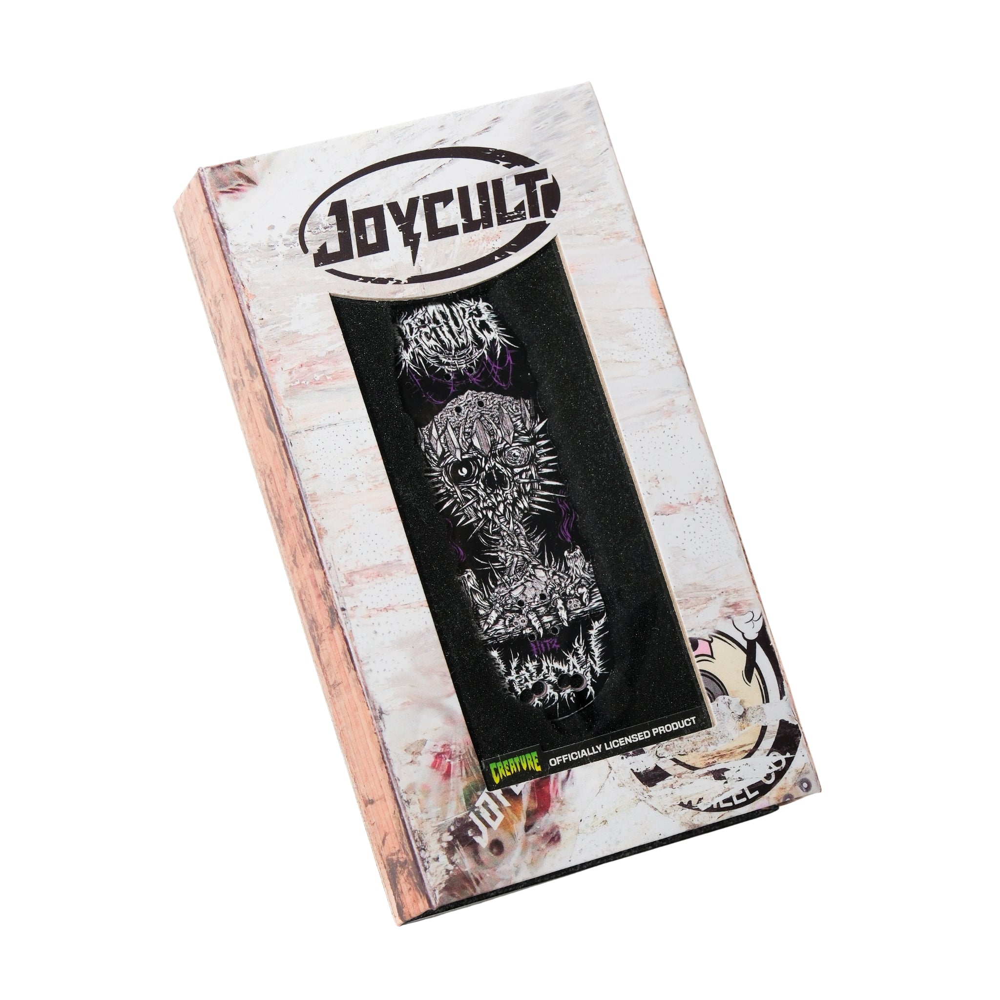 Joycult x Creature Collab Fingerboard Deck - Hitz Hacksaw Grande