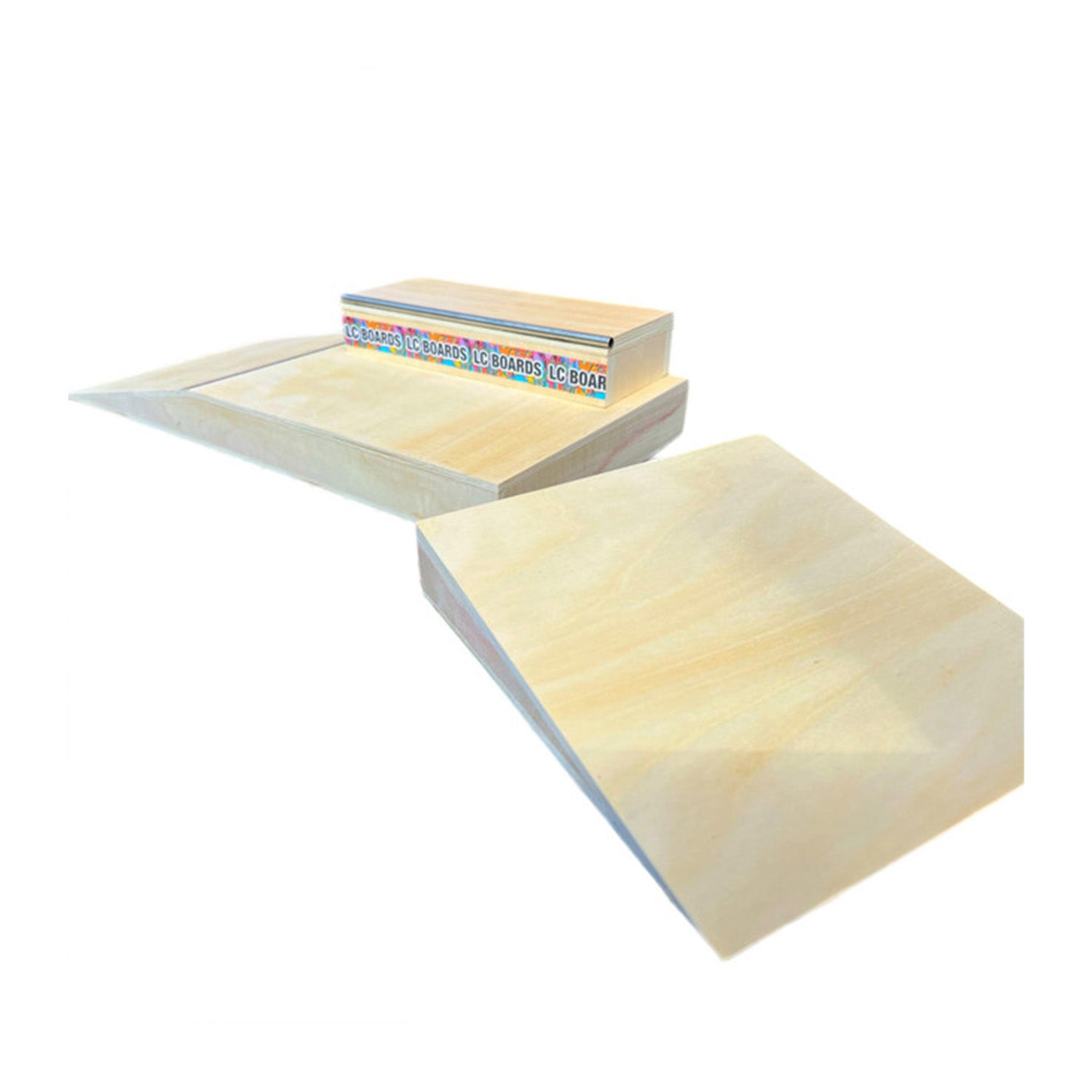 LC Boards Fingerboard Fun Box Ramp