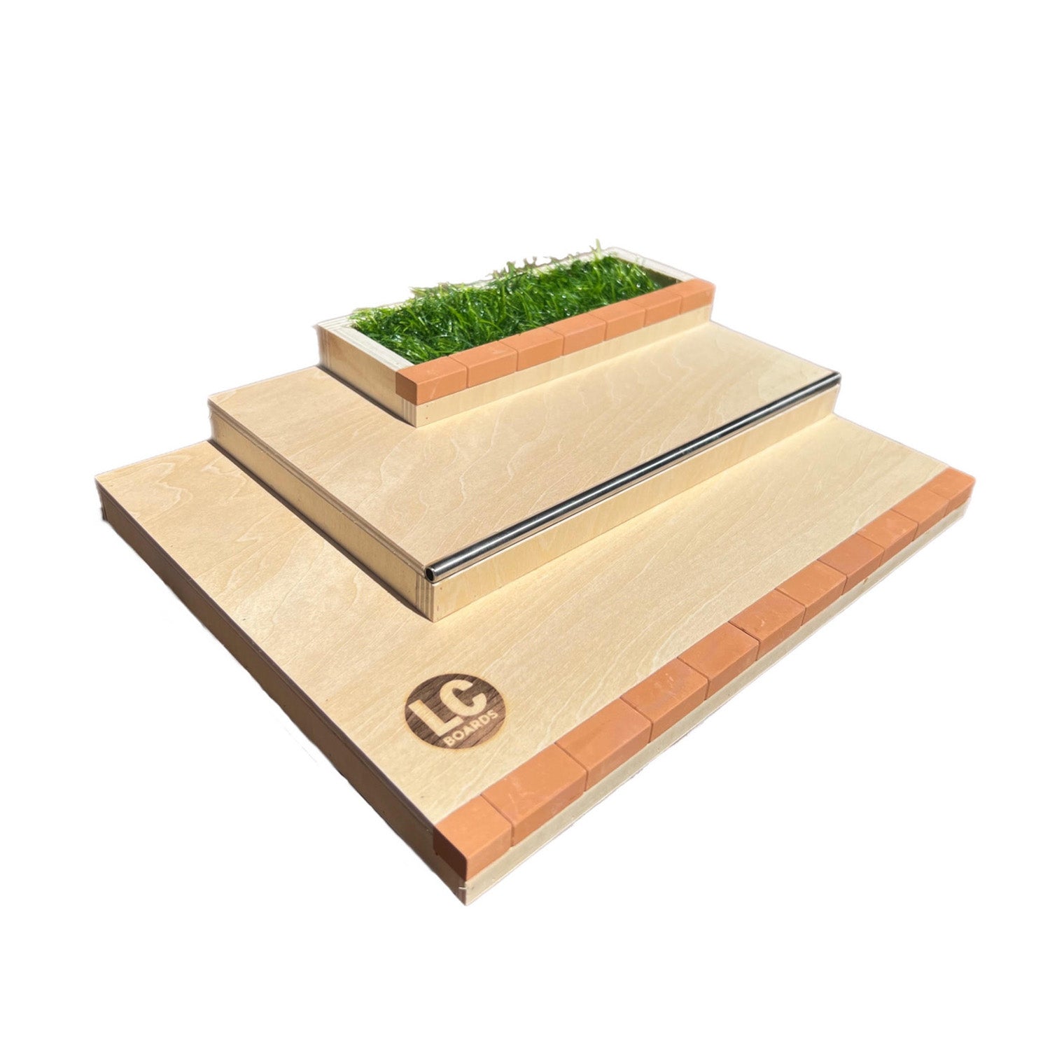 LC Boards Fingerboard 3 Block Plaza