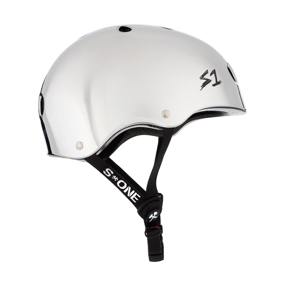 S1 Lifer Helmet - Silver Mirror