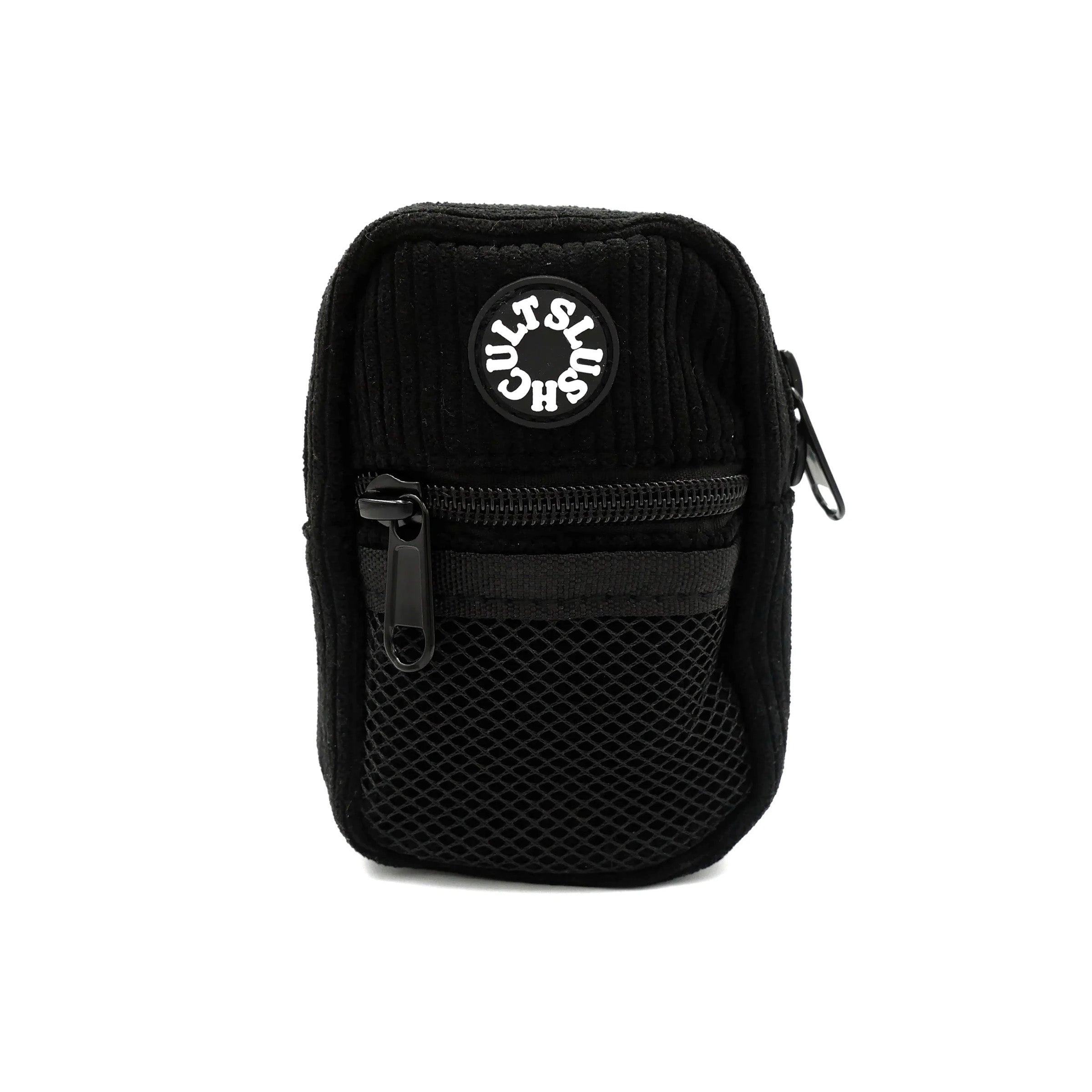 Slushcult Mini Side Bag - Black Corduroy