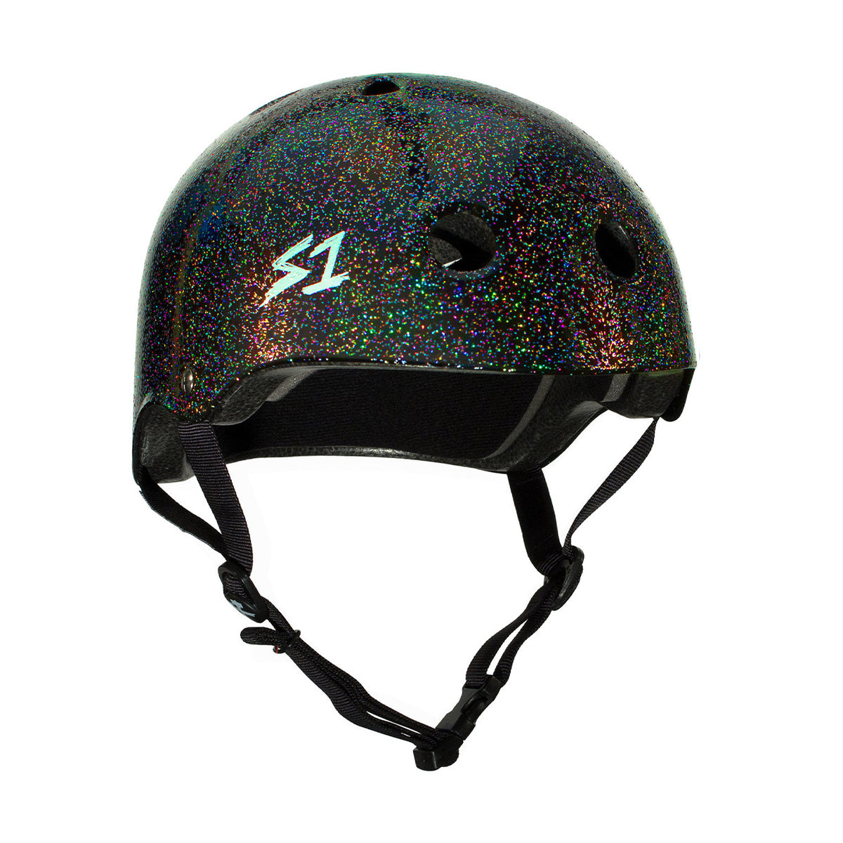 S1 Lifer Helmet - Black Gloss Glitter