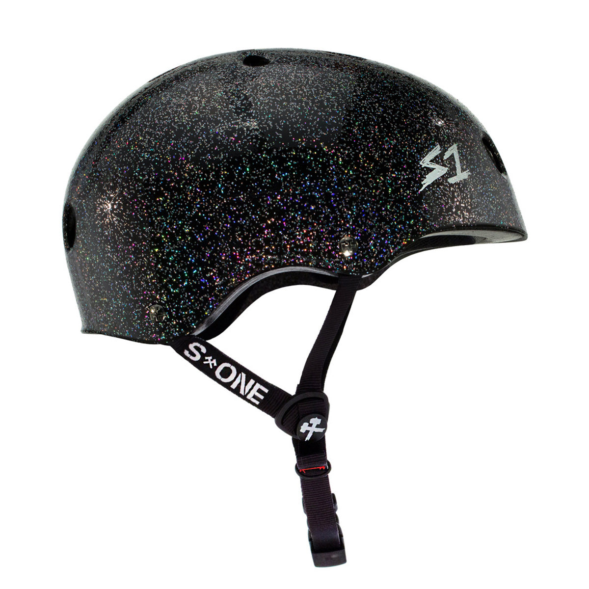 S1 Lifer Helmet - Black Gloss Glitter