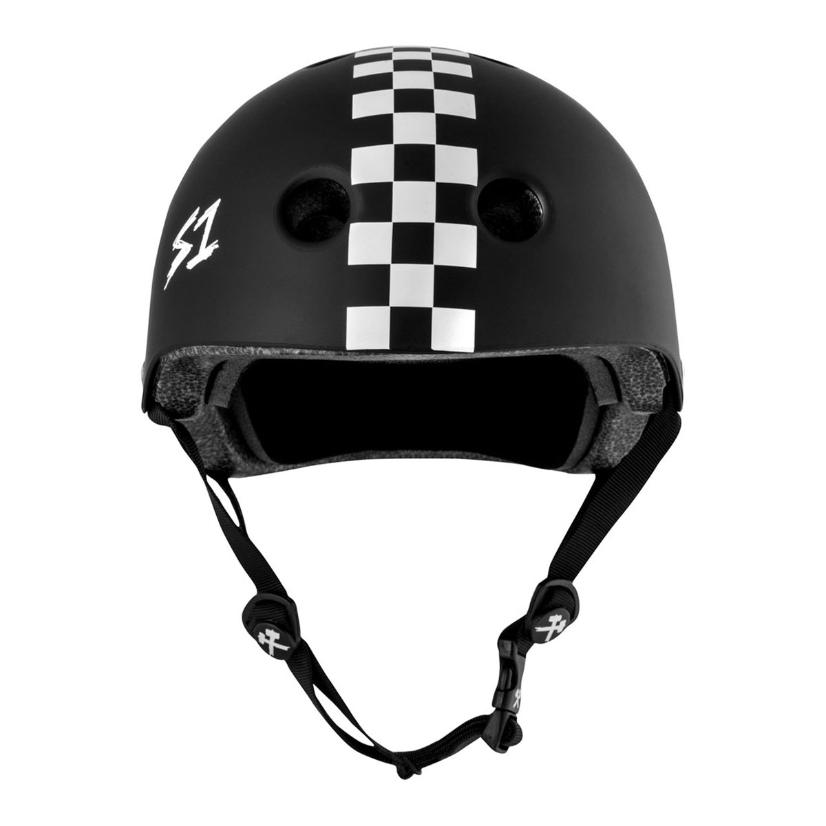 S1 Lifer Helmet - Matte Black Checkers