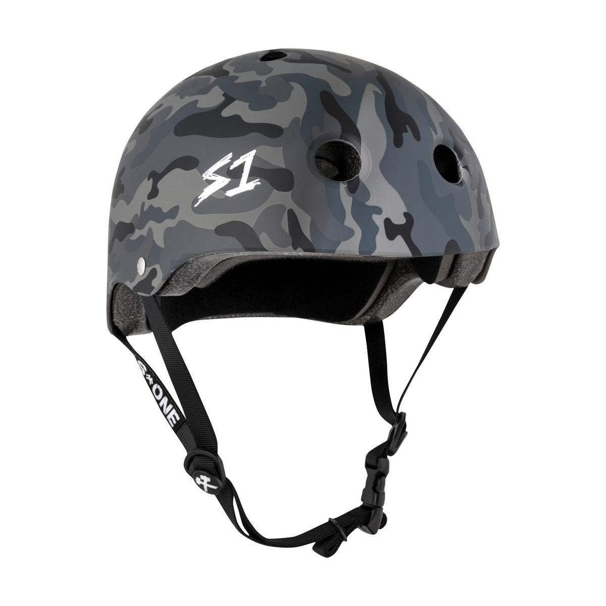 S1 Lifer Helmet - Matte Black Camo