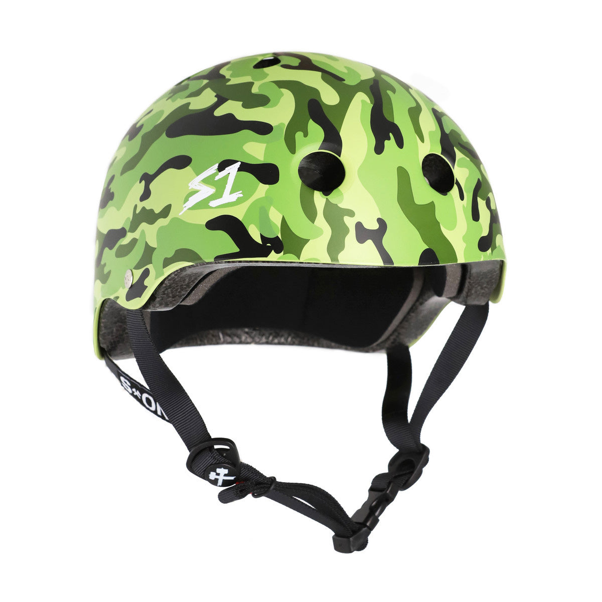 S1 Lifer Helmet - Matte Green Camo