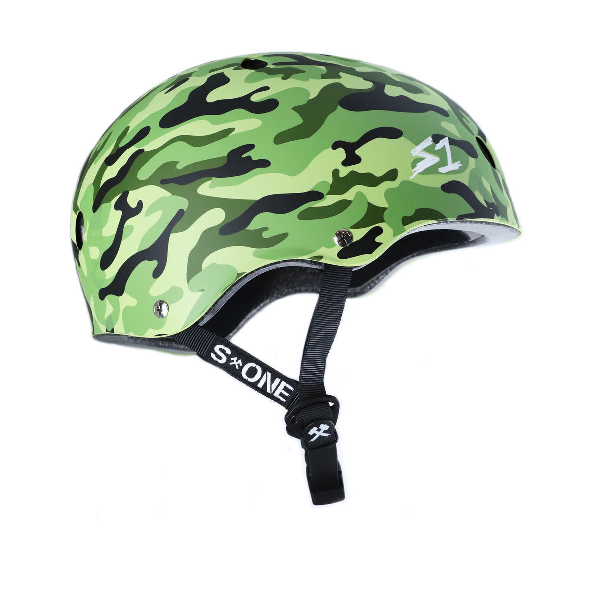 S1 Lifer Helmet - Matte Green Camo