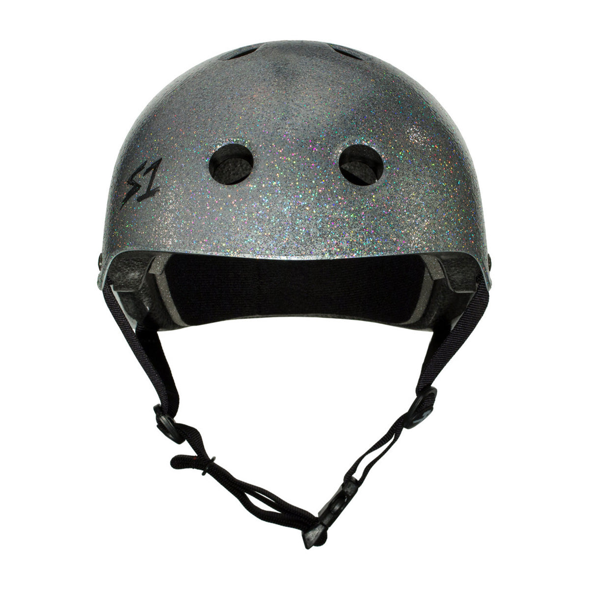 S1 Lifer Helmet - Silver Gloss Glitter